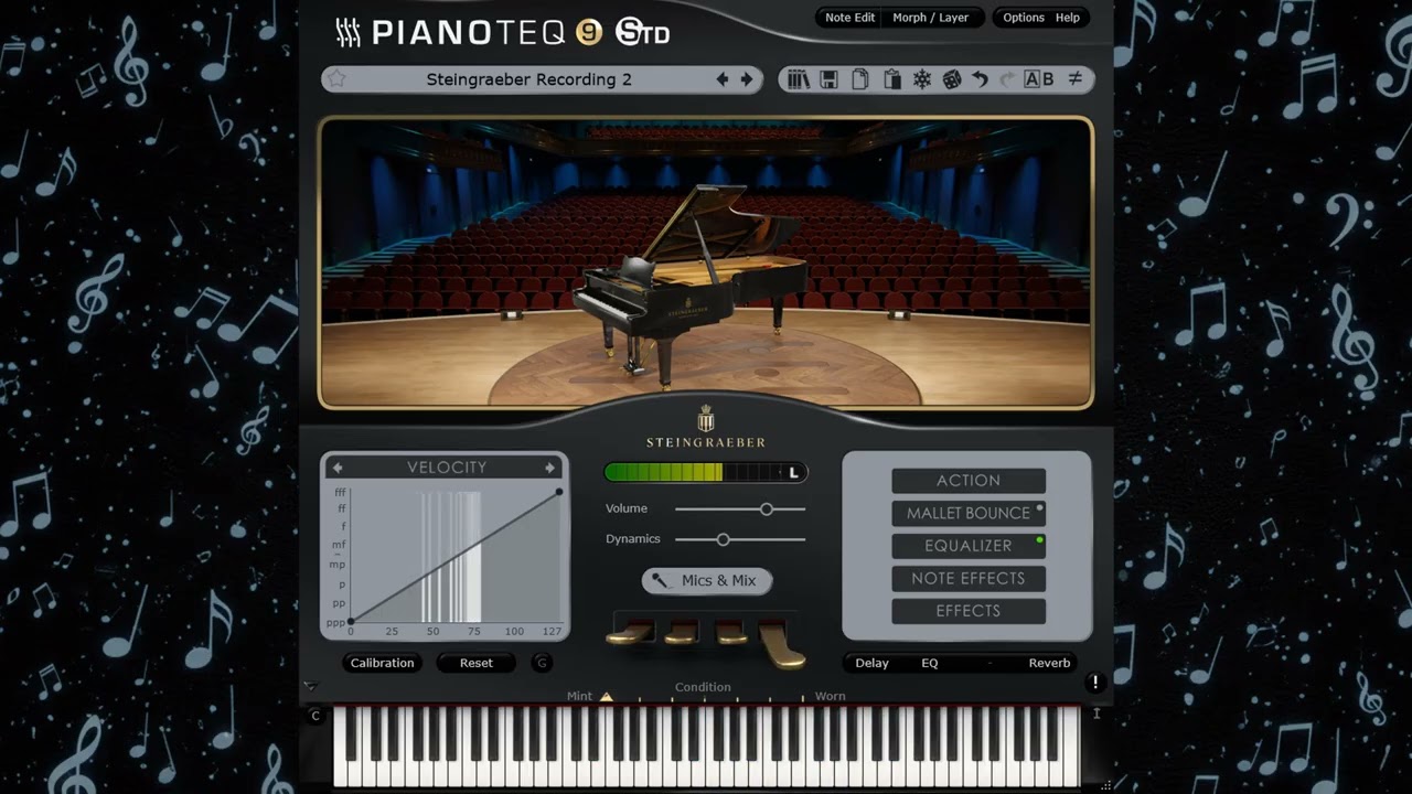 Liszt - La Campanella Pianoteq 9 (Steingraeber)