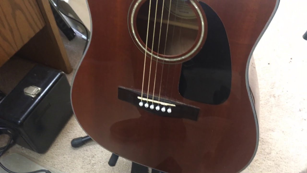 Акустическая система Fender с тюнером Fishman не работает, исправлено.