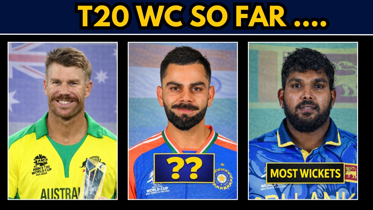 T20 World Cup Records Season Wise (2007–2024)