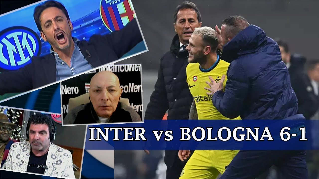 INTER-BOLOGNA 6-1 * TRAMONTANA: AL DI LA DEL RISULTATO, VITTORIA IMPORTANTE. SERVIVA UNA REAZIONE.
