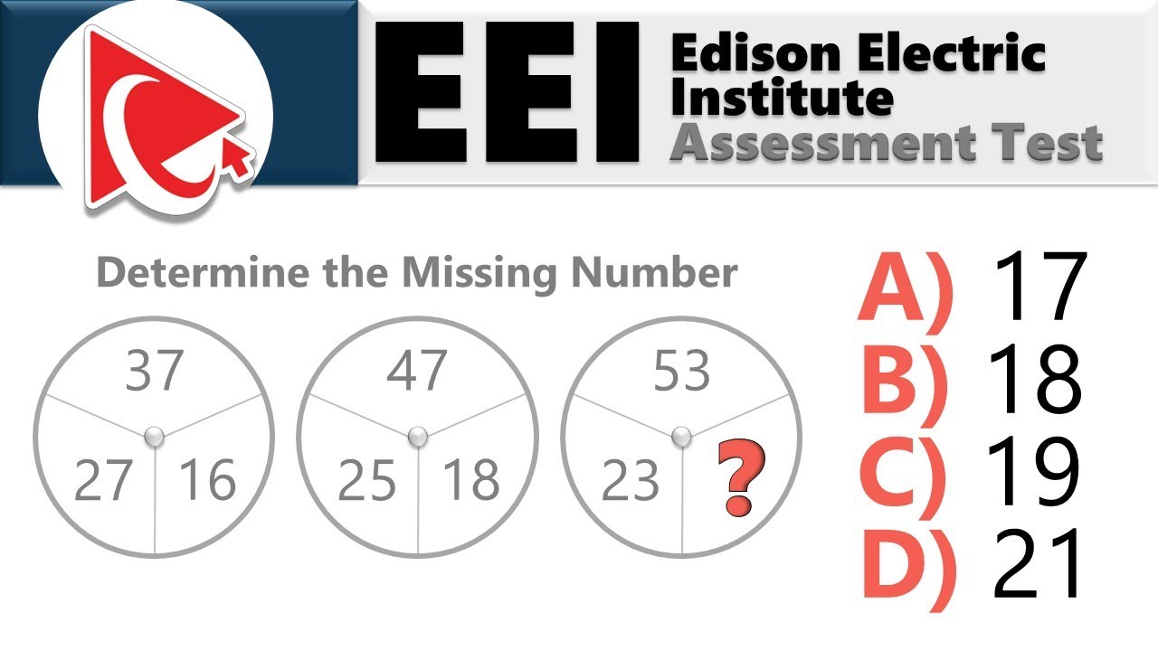 Как пройти тест на когнитивную оценку Института электротехники Эдисона (EEI)