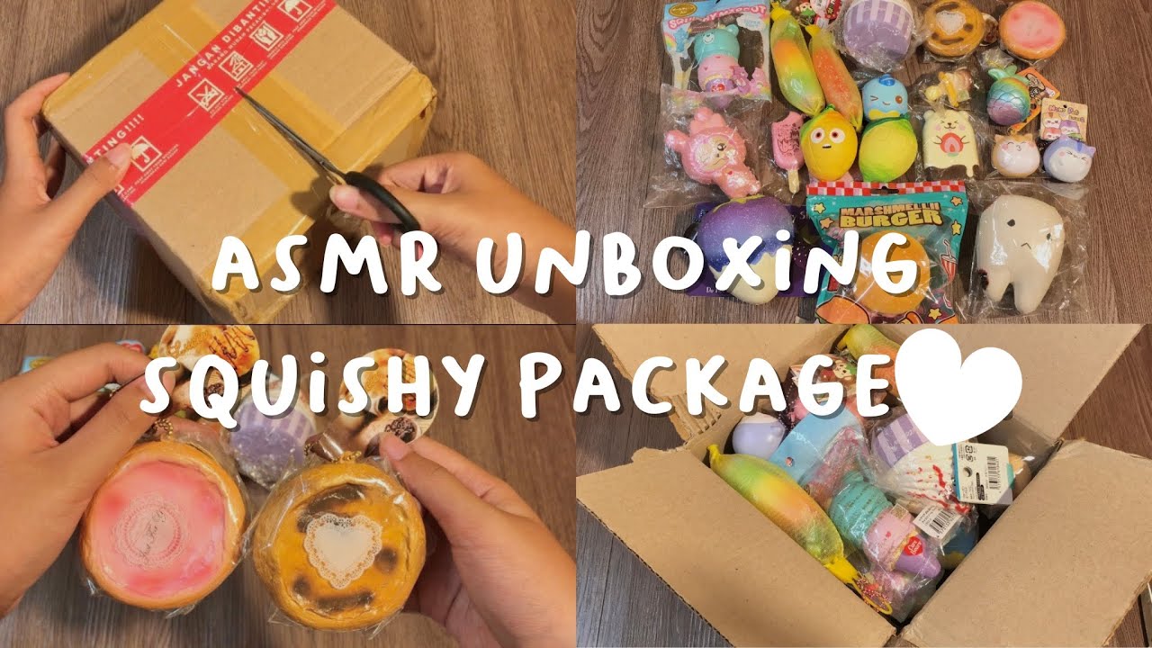 [ASMR] Unboxing Huge Squishy Package