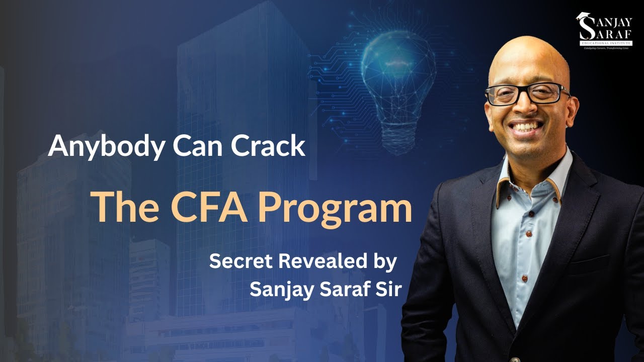 3 BIGGEST Myths About CFA Stopping You From Success | Sanjay Saraf Sir Reveals the Truth About CFA