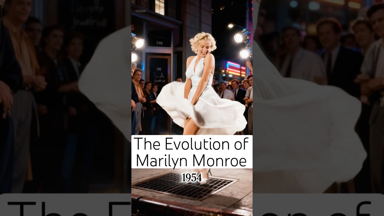 The Evolution of Marilyn Monroe 