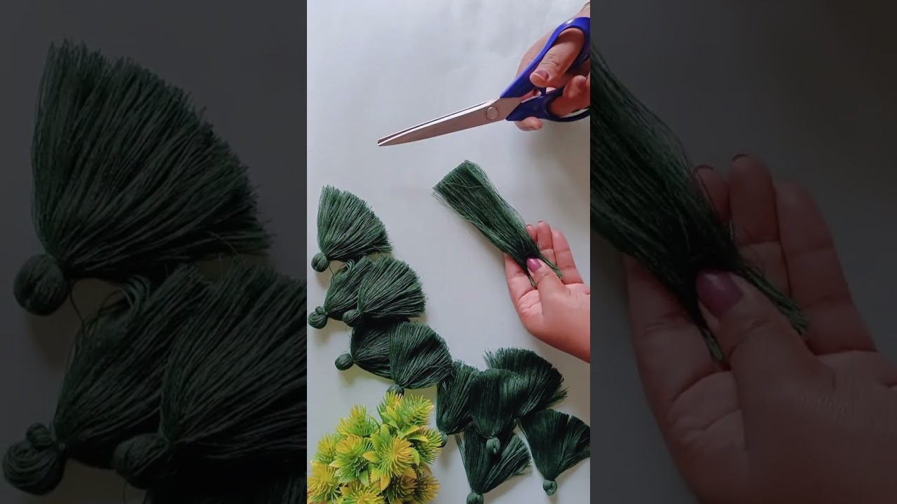 Cotton Tassels Charm 