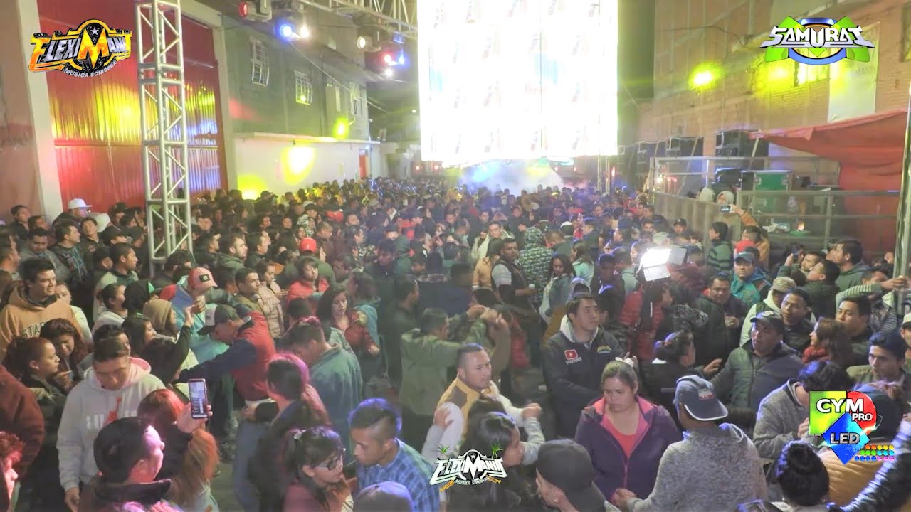 💥UNA CUMBIA DEL CARIBE CON ELEFANTES (( BAILAZO )) SONIDO SAMURAI - ORG USC - PACHUCA HIDALGO 2019