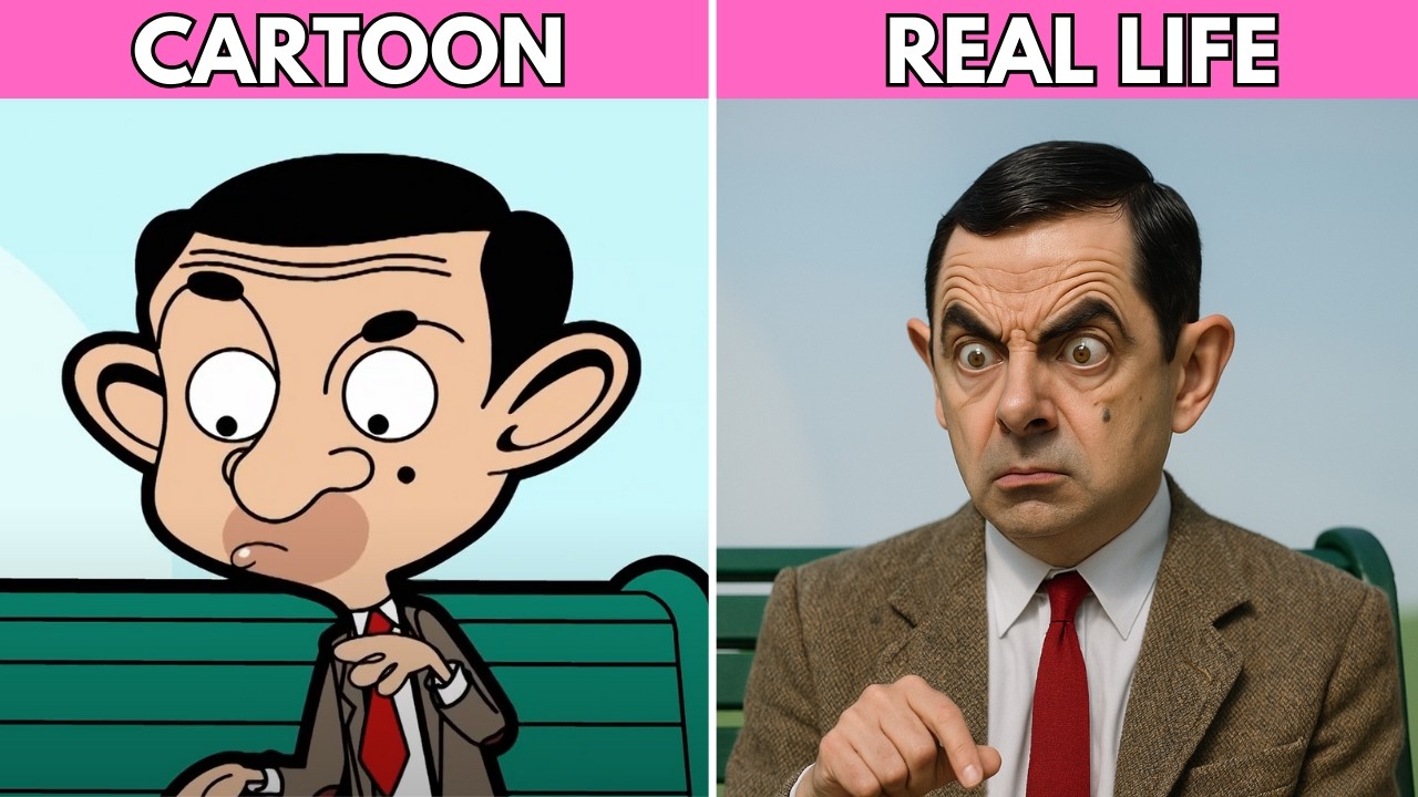Mr. Bean Characters Reimagined in Real Life Using AI