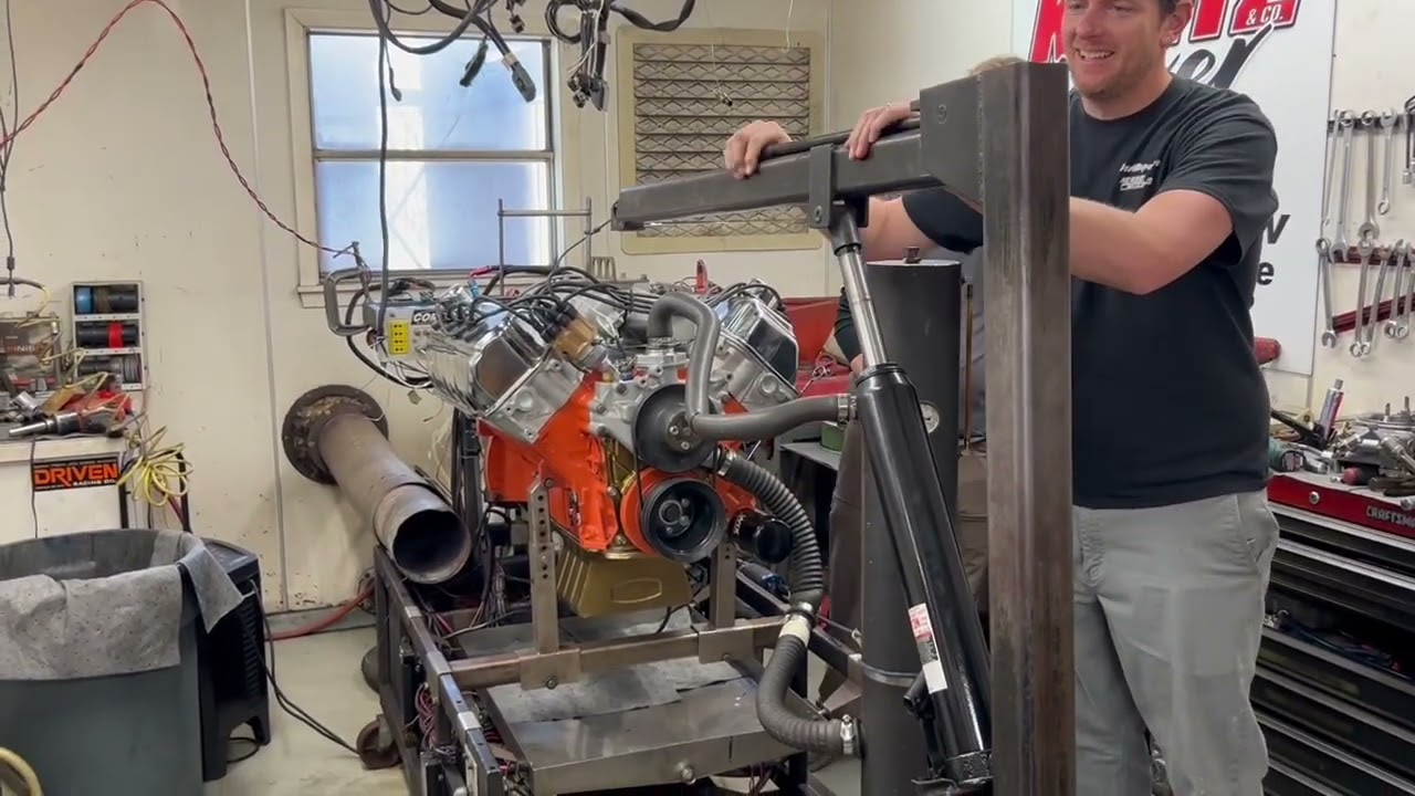 Финал динамометрических испытаний двигателя Mopar 426 Hemi #426hemi @JustMoparJoe