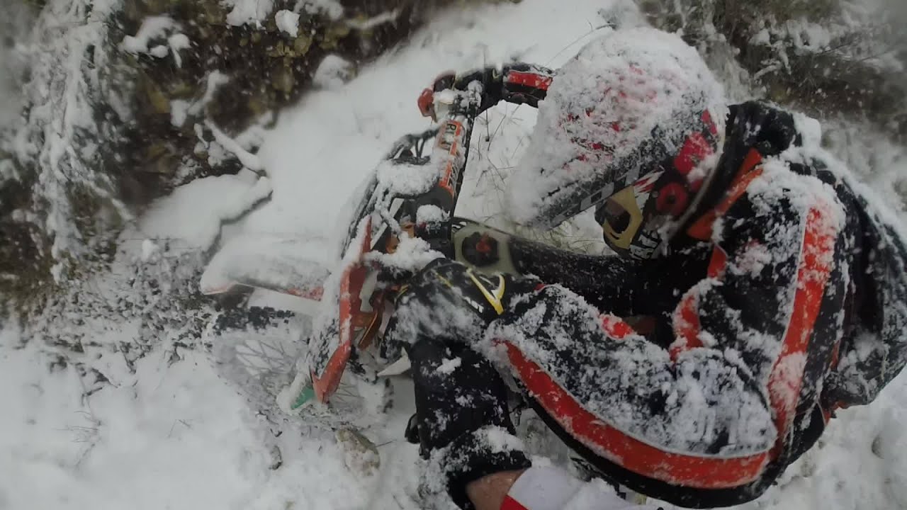 Enduro snow  2015! Only the braves!