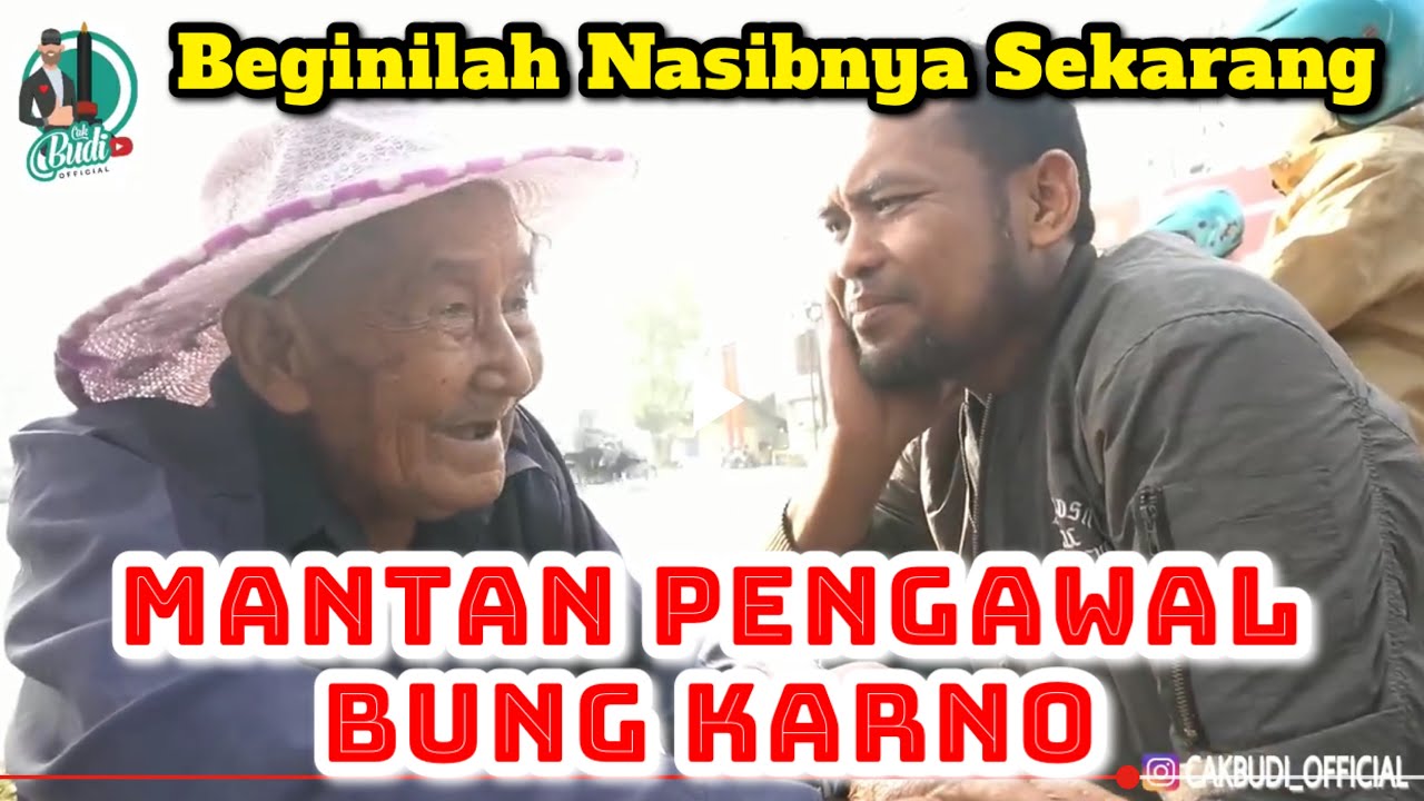 MANTAN PENGAWAL BUNG KARNO...BEGINILAH NASIBNYA SEKARANG!!