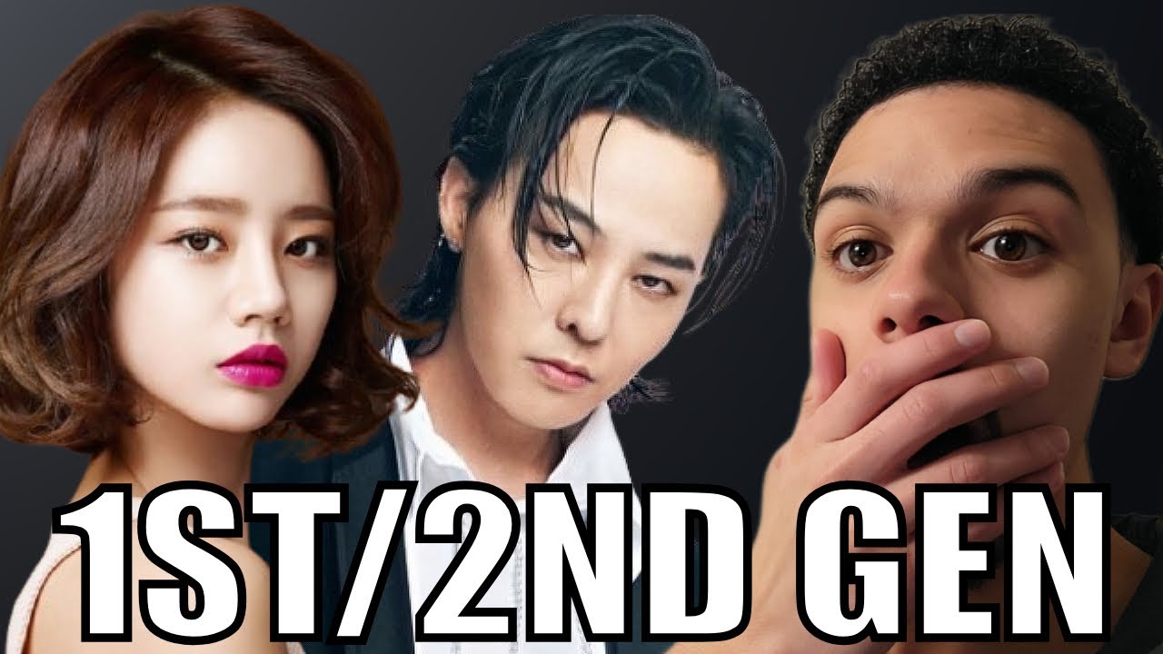 KPOP 1ST/2ND GEN MARATHON | BIGBANG, BoA, Girl's Day, TVXQ, BEAST, T-ARA, VIXX, & MORE | REACTION