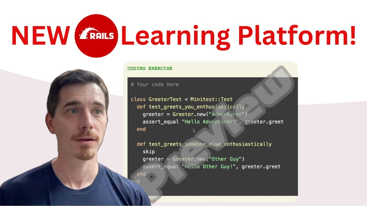 SNEAK PEEK: Inside My New Ruby Learning Platform! Built with Rails 8