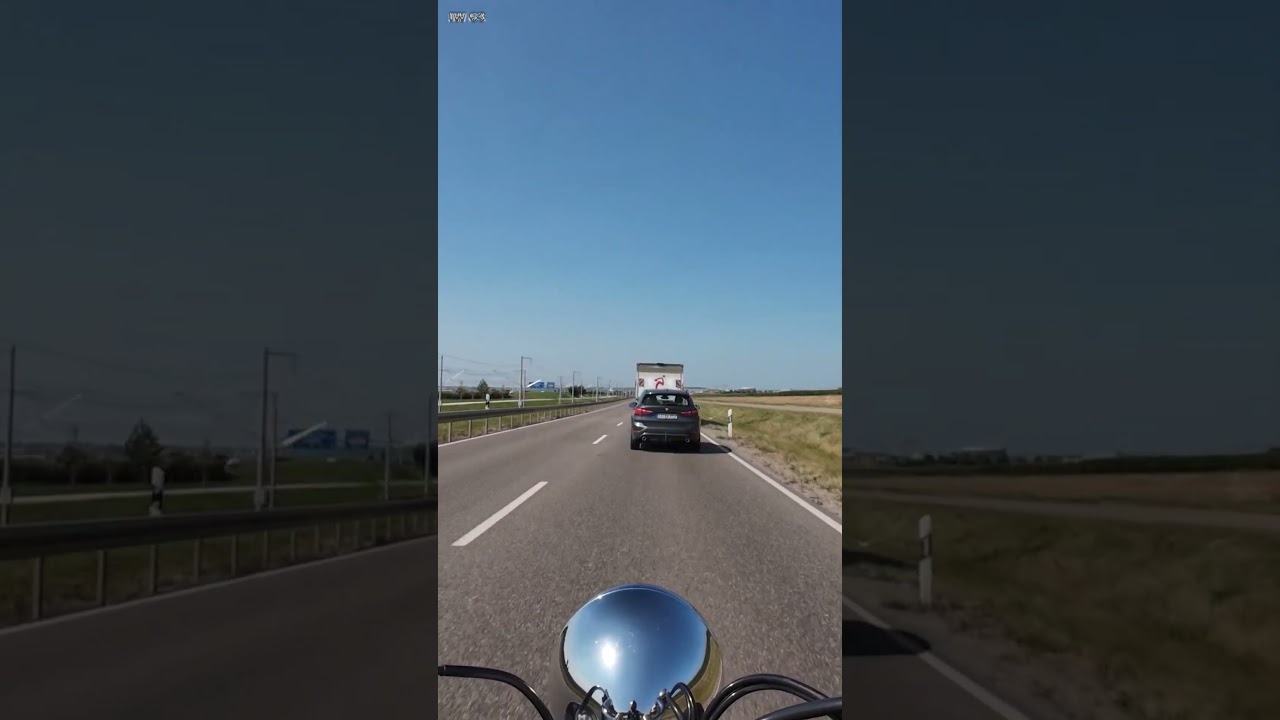 Motorrad 🏍️ Stuttgart-Plieningen - L1204 Richtung Plieningen 