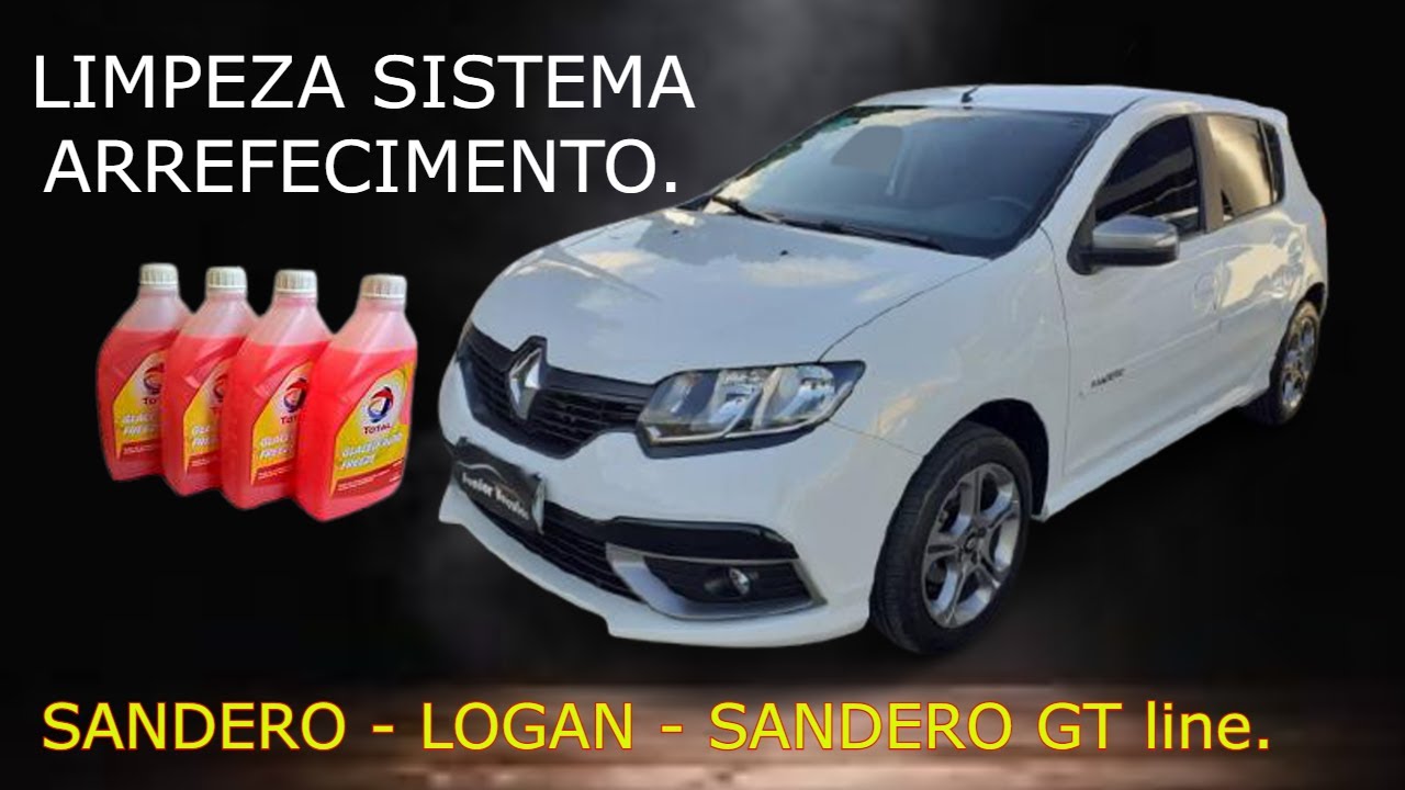 Limpeza SISTEMA ARREFECIMENTO sandero - logan