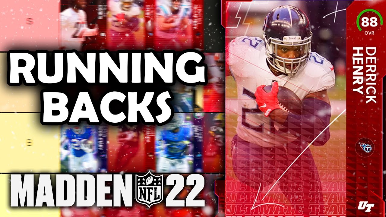 RANKING the BEST Running Backs in Madden 22 Ultimate Team (Tier List)