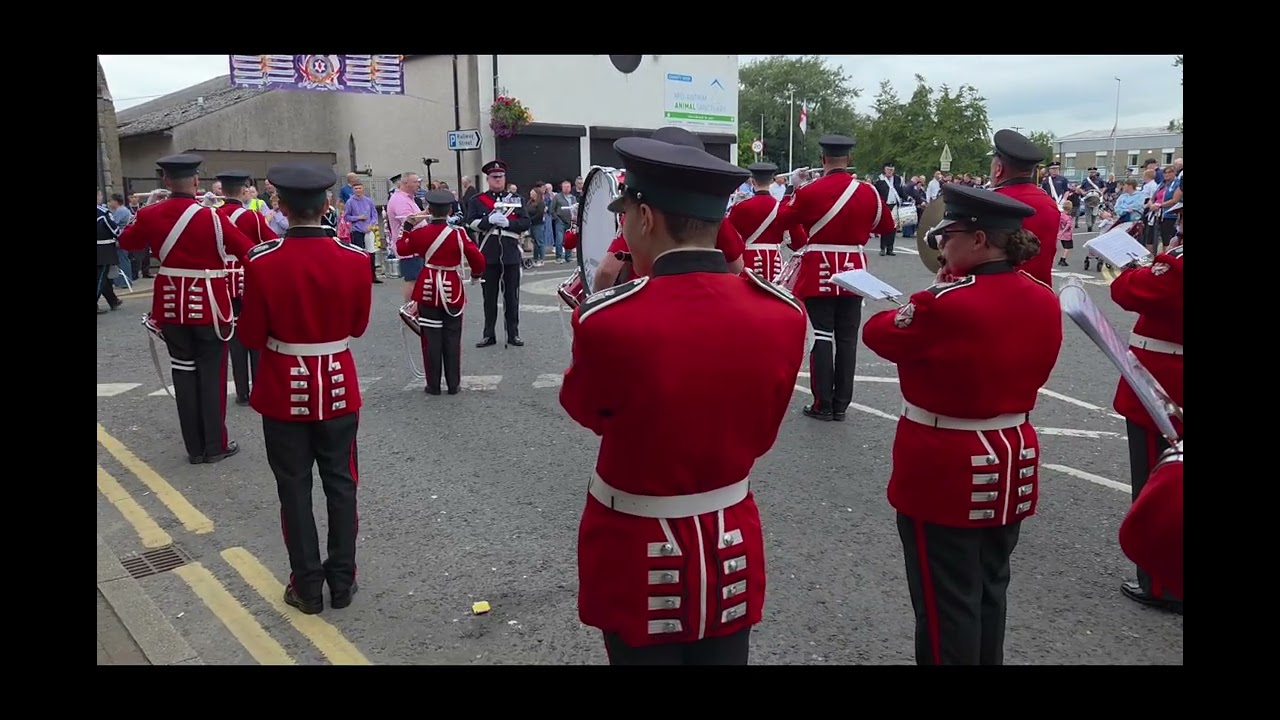 Lisburn Young Defenders @ Ballycraigy Sons of Ulster annual parade 23/08/25