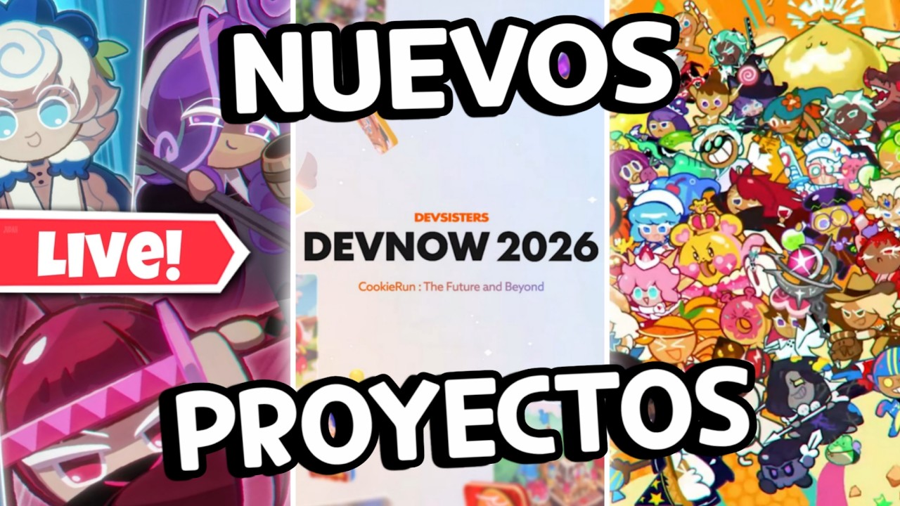 DEVNOW DE COOKIE RUN y DEVSISTERS CON SORPRESAS!? LUEGO UPDATE DANDY'S WORLD