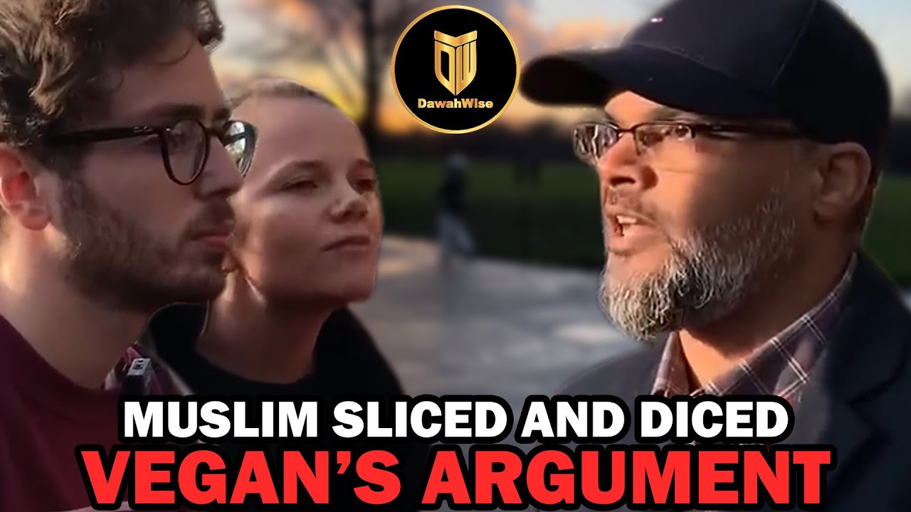 Vegan Meats Muslim And Has Beef With Him | Hashim | Speakers Corner