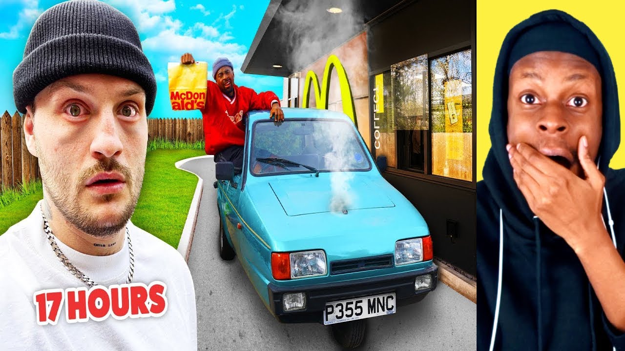 TGFbro Driving 100 Miles Through A McDonald’s Drive-Thru