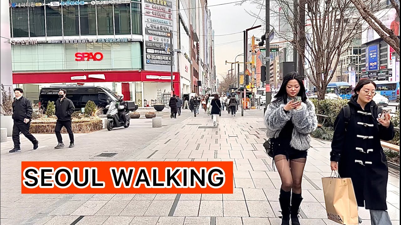 Seoul Walking Tour Gangnam Nonhyeon Sinnonhyeon