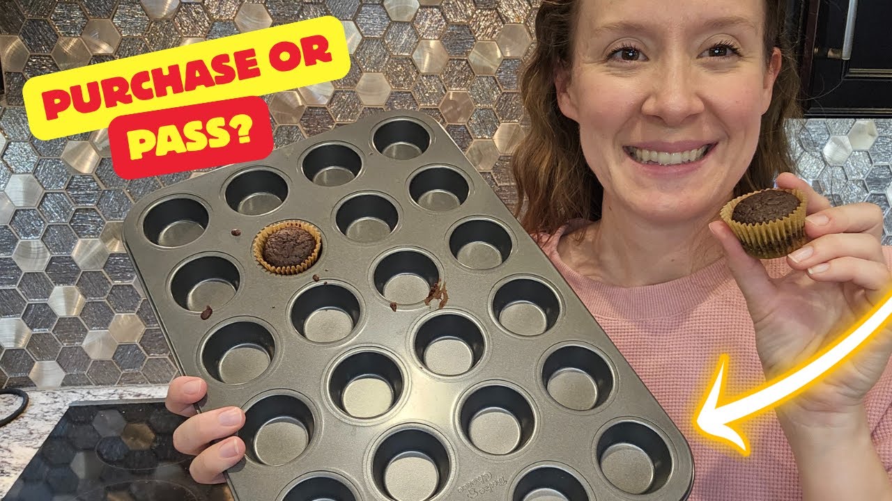 Mini Muffin Pan Review 🧁 | Nonstick 24-Cup Pan with 200 Cupcake Liners