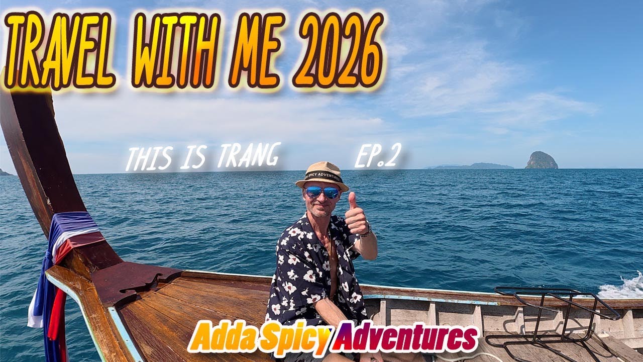 EP2.Travel with me 2026 in Trang 🇹🇭Thailand🇹🇭