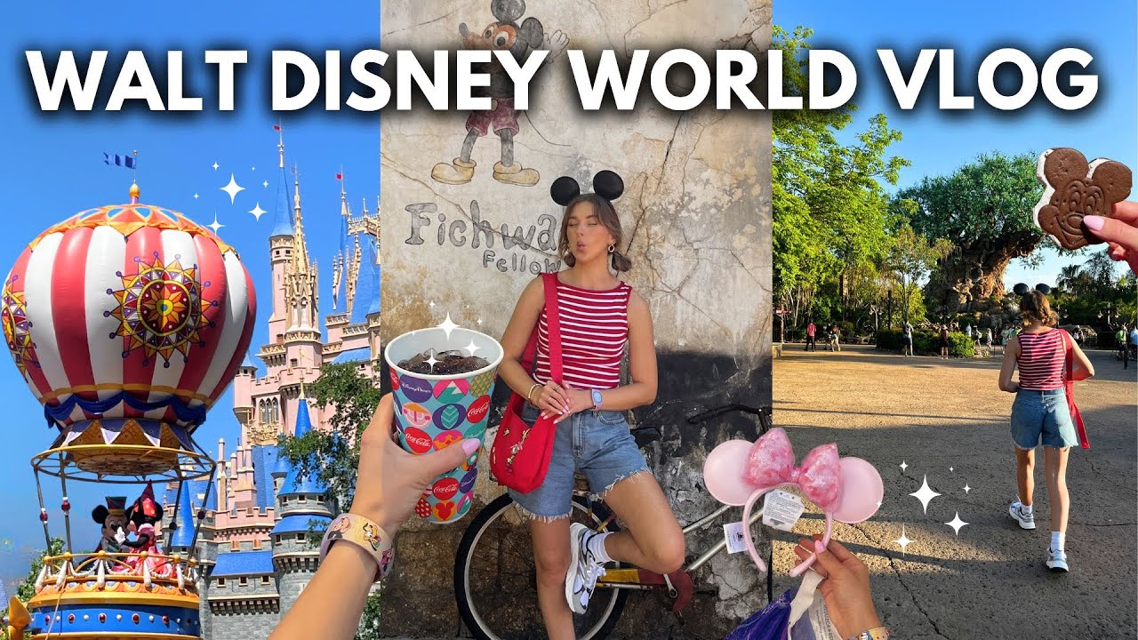 DISNEY WORLD VLOG! ✨  Magic Kingdom, Parade, Hollywood Studios, Fantasmic, Animal Kingdom, Star Wars