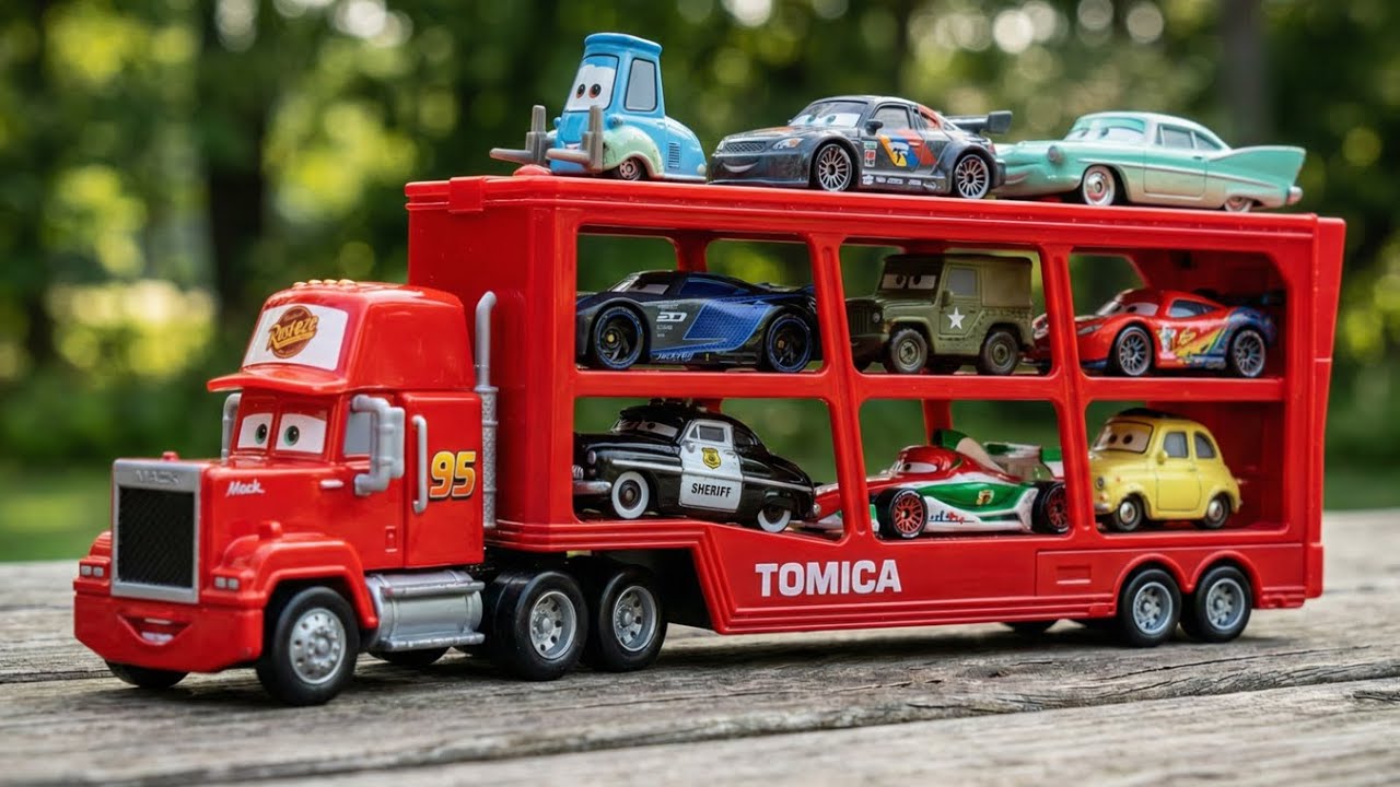 Lot of Disney Pixar Cars Unboxing Review | Lightning McQueen Bubble RC Cars | Disney car toys asmr