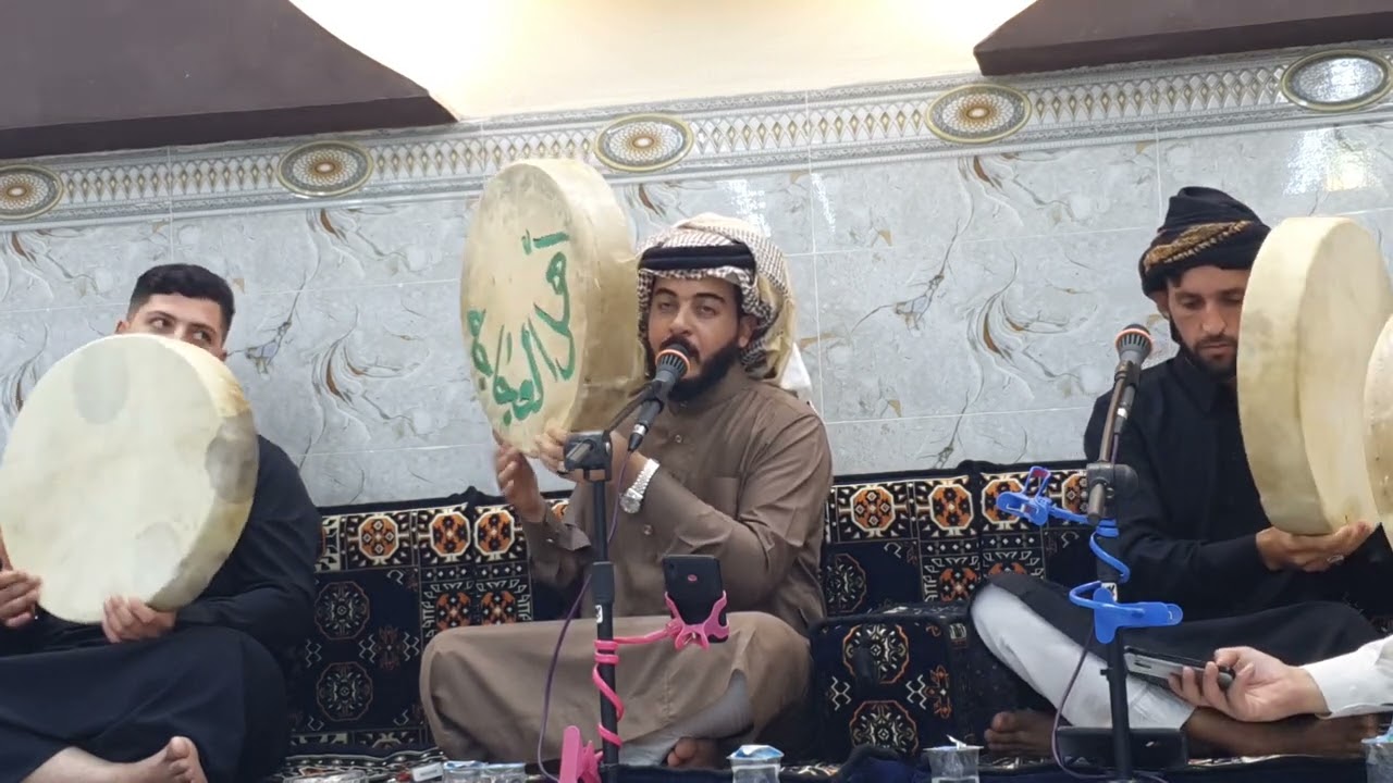 المداح علي مؤيد بحق الصالحين