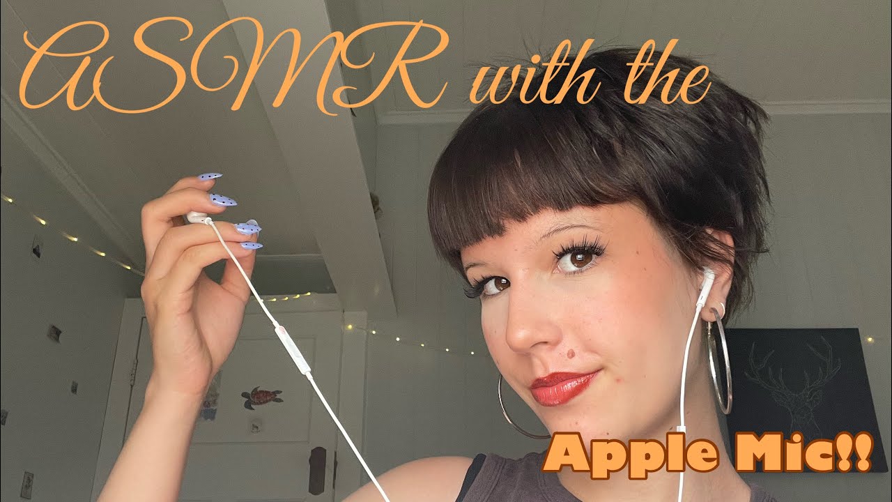 ASMR whisper ramble with the Apple mic😪🎤 
