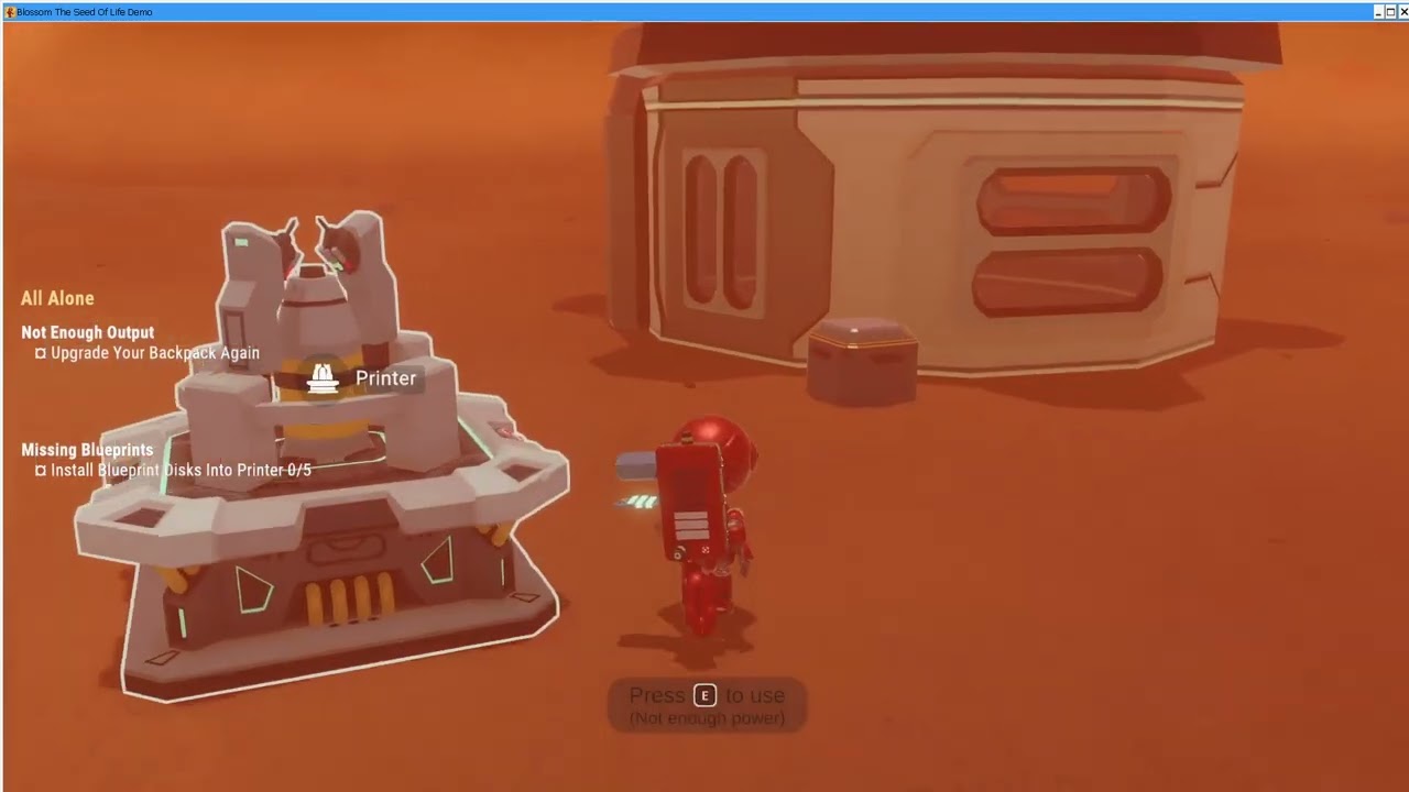 Цветение: Семя жизни. Демоверсия, эпизод 1.