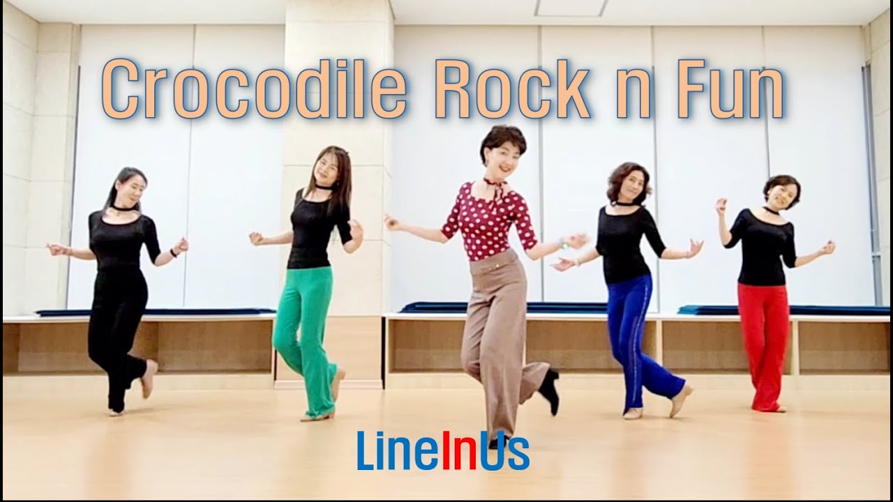 [초급]  Crocodile Rock n FunLine Dance (Dance & Count) [Lineinus]
