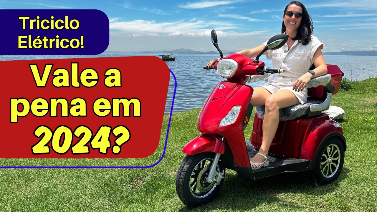 Triciclo elétrico plus, vale a pena comprar em 2024, saiba tudo!