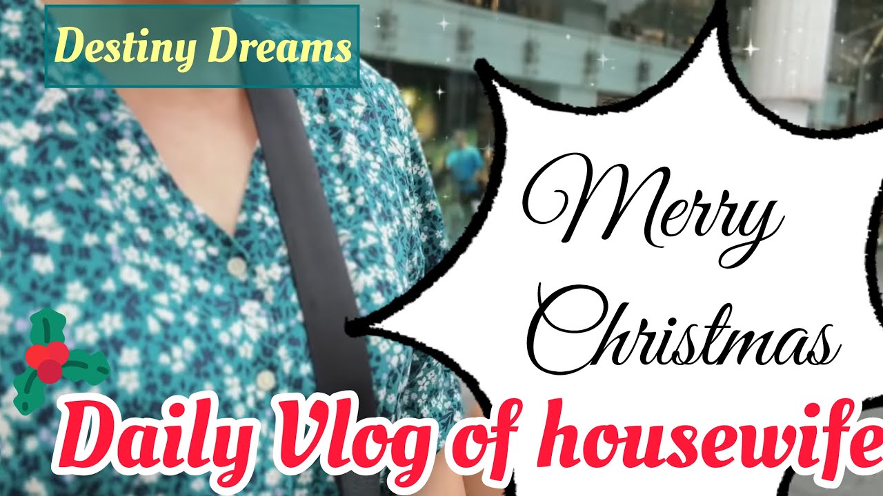 Daily Vlog of housewife |Singapore Vlog |Simple living in Singapore |Slow living | Christmas