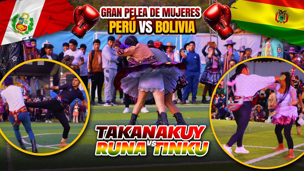 TAKANAKUY VS TINKU PELEAS A  OTRO NIVEL DE LOS PACTADOS EN CUSCO