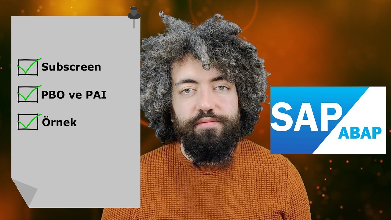 SAP ABAP Eğitimi 23 - Subscreen