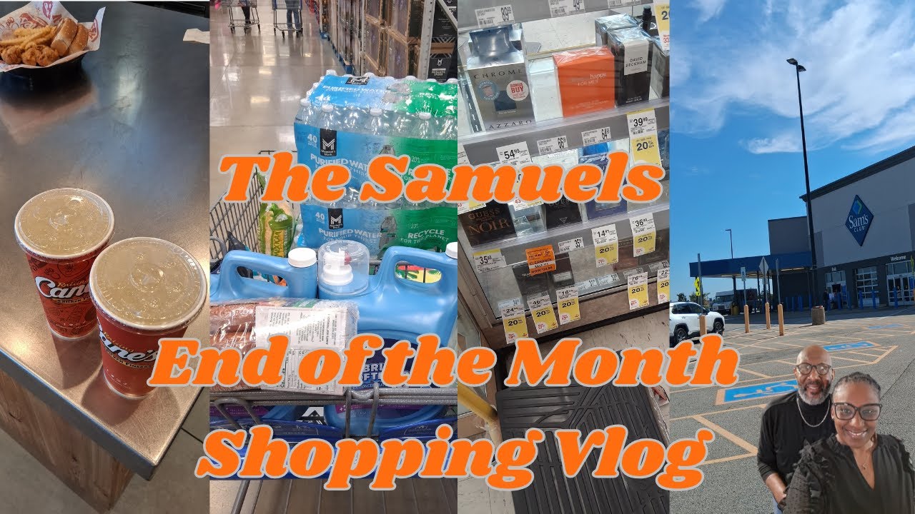End of the Month Shopping Haul | Walgreens, Sam’s Club, TJ Maxx & Sephora Vlog