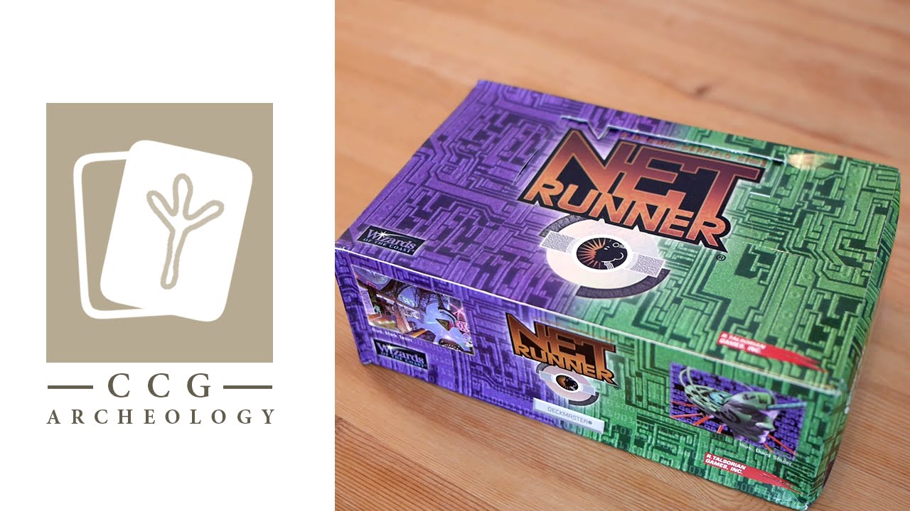 Netrunner CCG Booster Box Opening/Unboxing - CCG Archeology