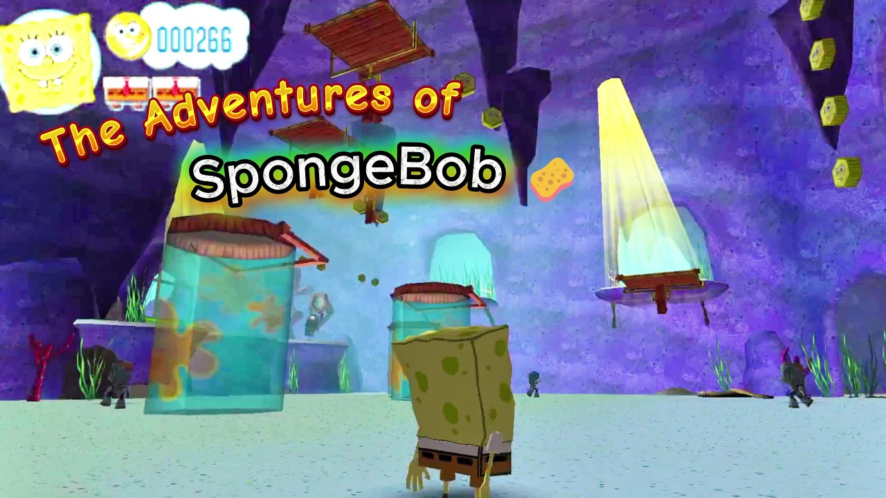 Puzzle Solving with SpongeBob [ sponge bobs truth or square ]