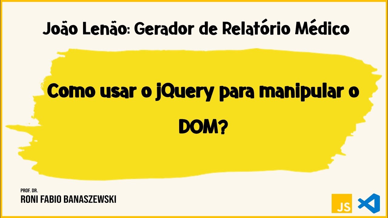 Como usar o jQuery para manipular o DOM?