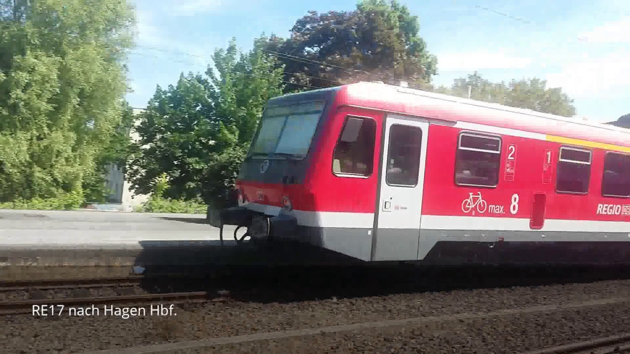 Bahnverkehr in Schwerte an der Ruhr