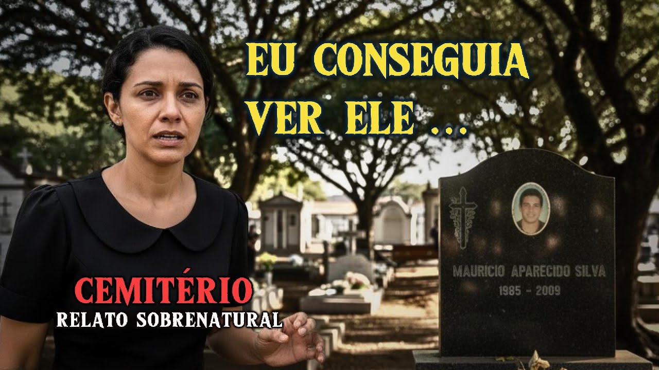 MAURICIO APARECIDO ENTERRADO EM 2009... ELE FALOU COMIGO NO CEMITÉRIO! | História de Terror Real