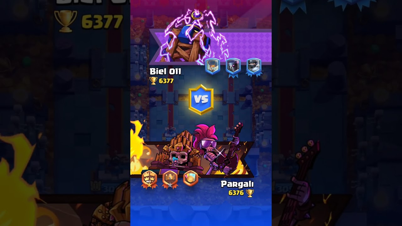 CLASH ROYALE AMA HATA ÜSTÜNE HATA VE KART YUKSELTME CART CURT 