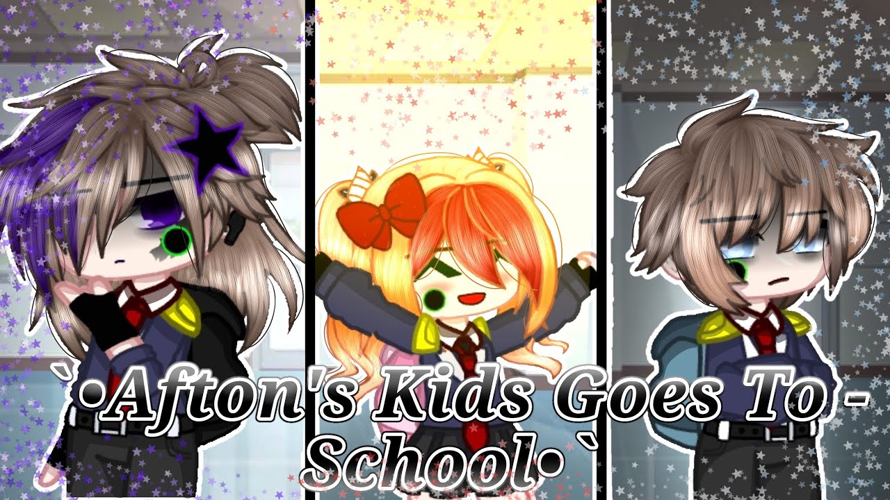 `•Afton's Kids Goes To School•` - Afton's Gcmm• - •Part: 1• | Read Decs | #gachaclub #aftonfamily