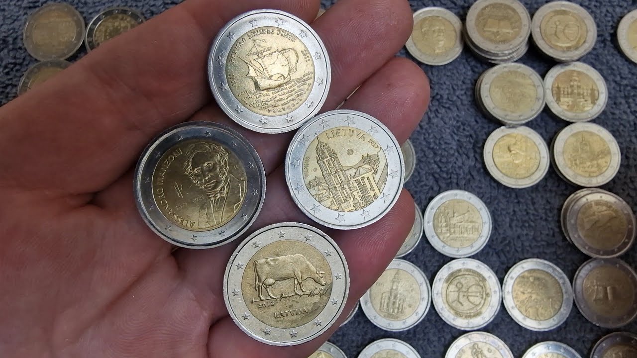 1300€ 💰 2 euro coin 🇪🇺 Big Hunt 🏹 Rare! collectable coins 🪙 😉👍