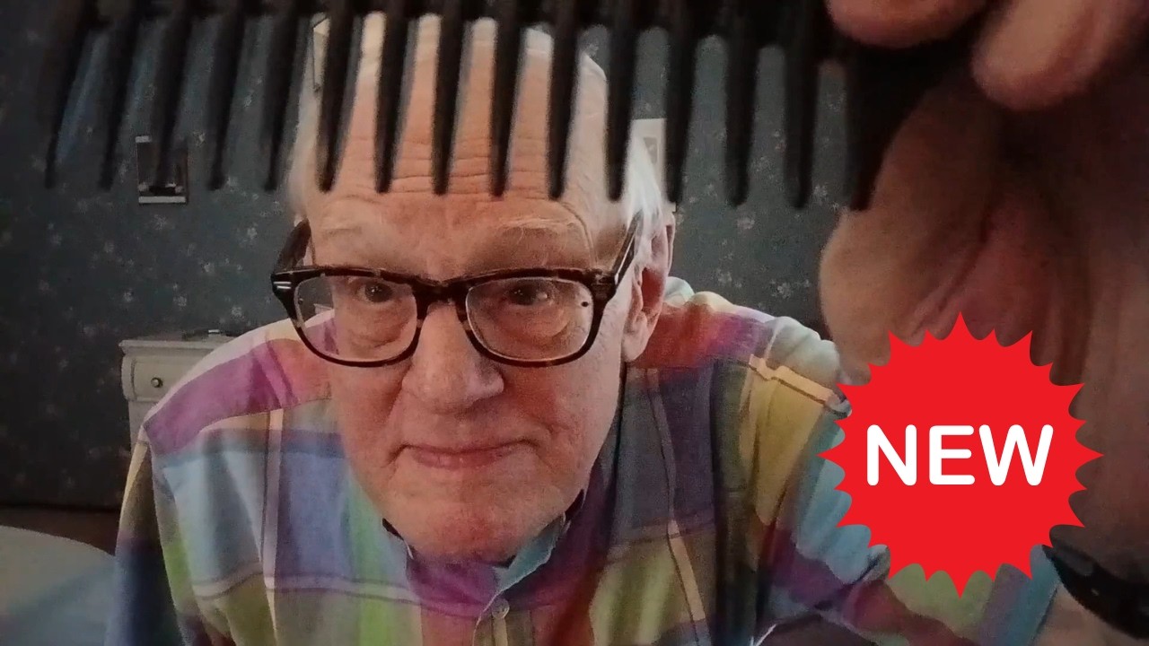 ASMR Grandpa Doing Your Nails and Hair for SLEEP 😴 (TAPPING, BRUSHING, AFFIRMATIONS) 🥱💤
