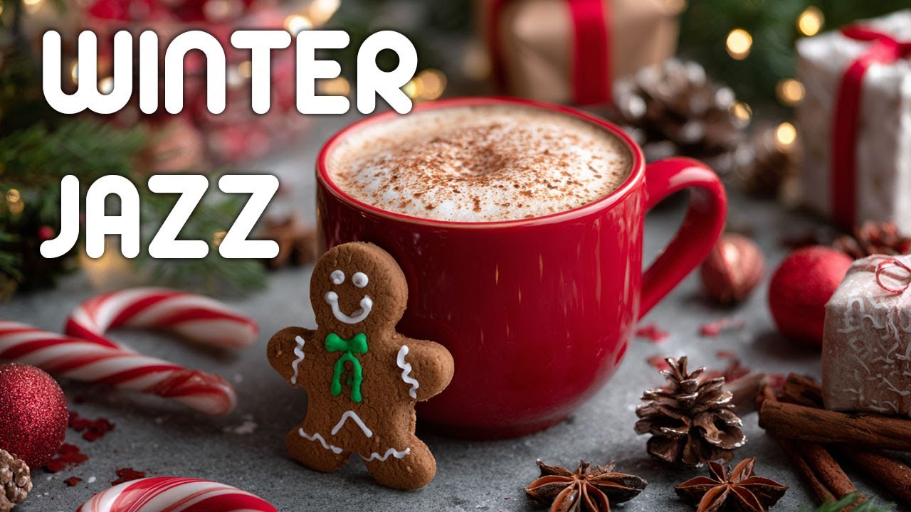 Winter Study Jazz ❄️ Relaxing Bossa Nova Piano for Calm Focus