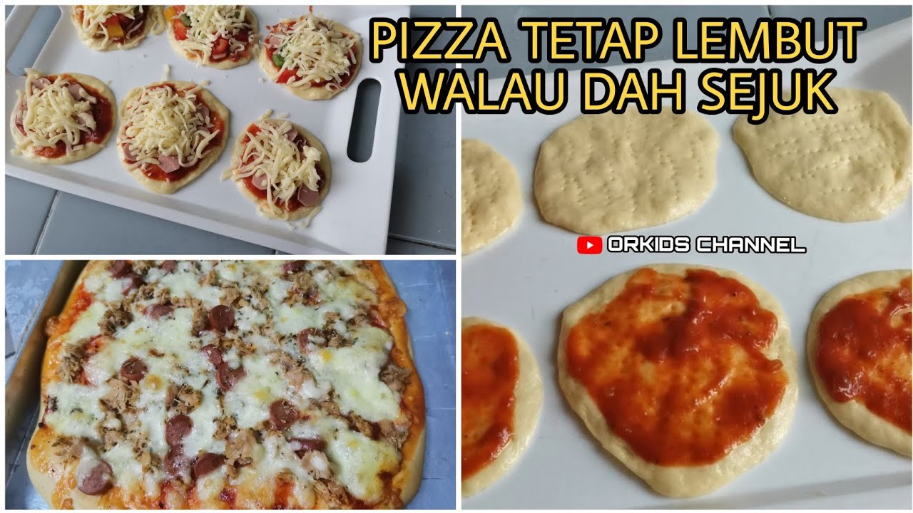 Cara buat Doh Pizza yang mudah. Hari-hari boleh buat Pizza sendiri 🤤🤤