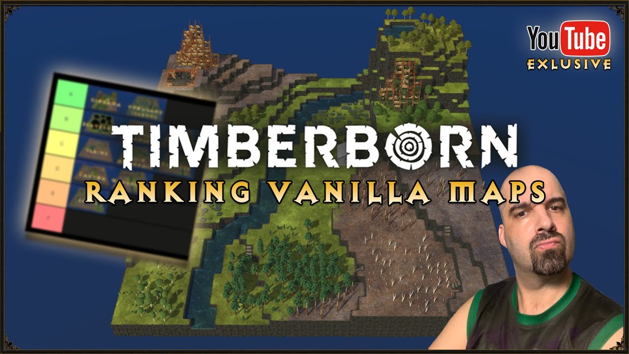 Let's RANK the Timberborn vanilla maps! Guess which one is ranked LOWEST!?