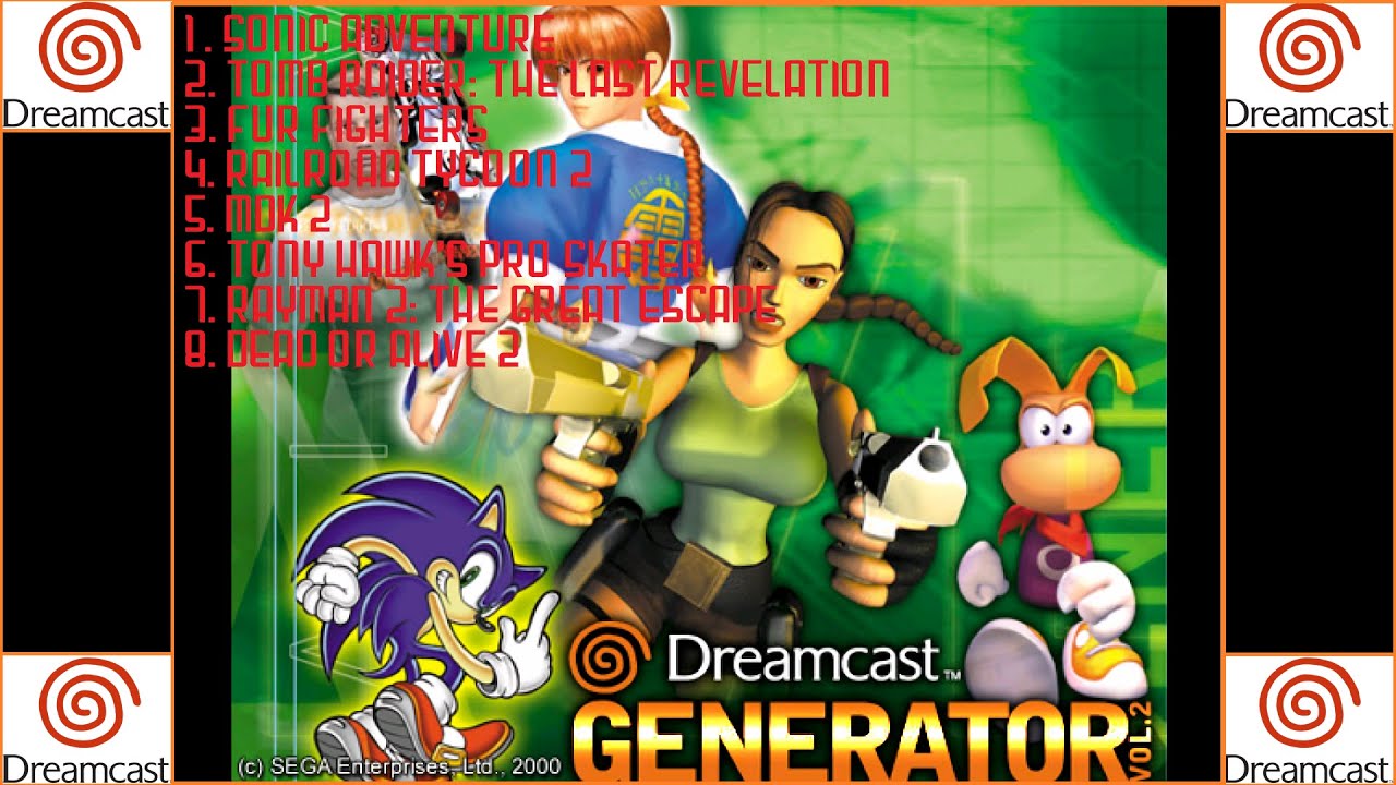 Generator Vol. 2 (DC) / Full Gameplay [Redream] [4:3|16:9/4K@60]